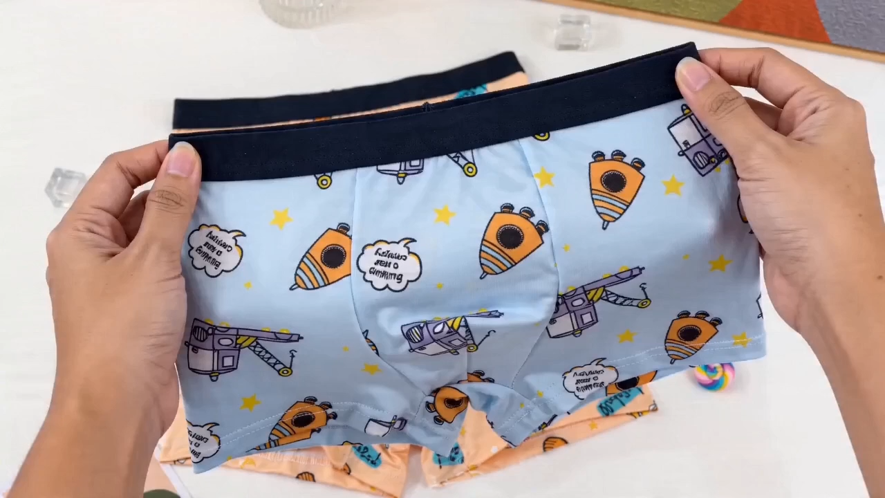 4PCS Childrens Cotton Underwear Girls Boxer Shorts Cotton Baby Girl Children Boxers 100% Shorts Suitable for ages 3-13