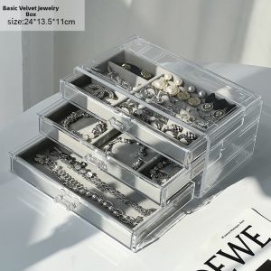 YA JIA LI JIA | Luxury Earring Necklace Organizer Anti-oxidative