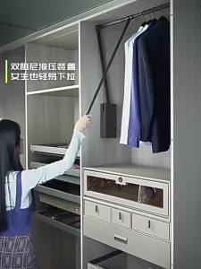TUOMIU | Thanh Treo Quần Áo Chống Sốc Điều Chỉnh Được