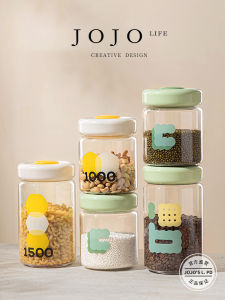 Hộp Đựng Đồ Ăn Nhẹ Bằng Nhựa JOJOS L. PD Có Nắp Đậy Bằng Nhựa Hiện Đại Tối Giản Dùng Trong Nhà Bếp Hộp Đựng Đồ Dùng Gia Đình