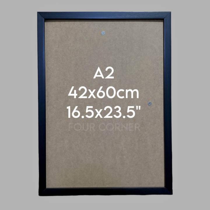 A2 WITH MATTING Glass Wall Picture Frame | Lazada PH