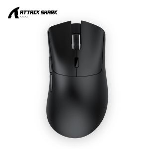 Attack Shark R1 Bluetooth Mouse and Grip TapeViral Mouse Reviewed by Influencers PAW3311 1K HZ Macro Gaming Mouse for pad/pc
