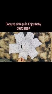 10 miếng băng vệ sinh quần Enjoy baby size 35-80kg