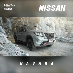 【หนาพิเศษ】พรมปูพื้นรถยนต์ NISSAN NAVARA 2015-ปัจจุบัน 3D พรมรถ TPE100% กันลื่นทนต่อการสึกหรอ อะไหล่รถยนต์