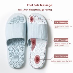 RUNROU | Foot Massage Slippers Home Use