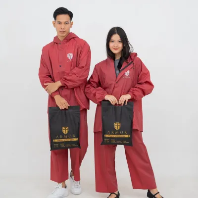 Raincoat Jas Hujan Dewasa Pria Wanita By Armor Setelan