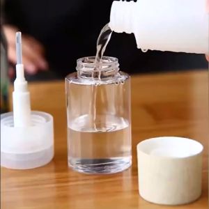 100ml 150ml 200ml Travel Transparent Pump Bottle makeup remover bottle toner bottle/Botol Kosong sembur