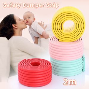 2m W Shape Multifunctional Child Bumper Strip Safety Table Corner Protection Strip Table Protector