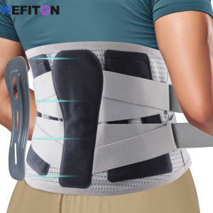 1PCS Back Brace for Lower Back Pain Lumbar Support Herniated DiscArthritis – Adjustable Breathable Design for Men and Women