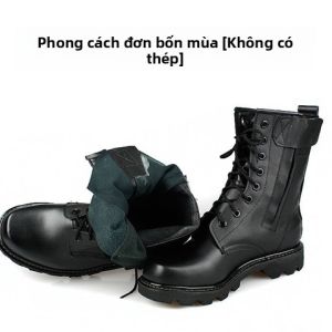 Giày Bốt Martin Lót Lông Cừu Dày Chống Trượt Mùa Đông Cho Nam Giày Bốt Chiến Thuật Cao Đến Mắt Cá Chân Giày Bốt Làm Việc Giày Bốt Chống Thấm Nước