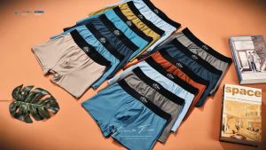 isi 6 Pcs Celana Dalam Boxer Pria Katun Lembut Premium M L XL XXL Dewasa Motif Cowok Pendek Sport