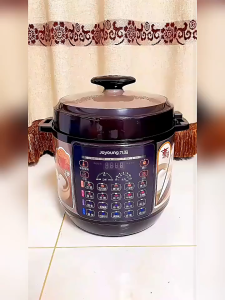 Joyoung 8L Electric Pressure Cooker with Steamer 80YS2 Large Capacity High Pressure Rice Cooker Intelligent Reservation Multifunctional One-Button Exhaust