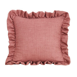 BUYNOW PinkTufted Woven Striped Lace Pillowcase Cute Pink Rural Bohemia Pillow Cover Home Living Room Sofa Bedroom Decor