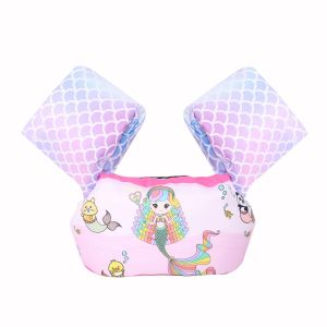Childrens Life Jacket Swimming Float Arm Band Cartoon Emergency First Aid Buoy for Pool Safety