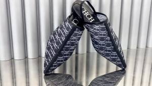CHCH Womens Flat Shoes New Blue Pointed Shoes Indoor Home Womens Shoes