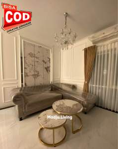 Sofa chesterfild / sofa / sofa tamu / sofa mewah kancing / sofa riana