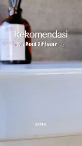 Reed Diffuser Aromatherapy JASMINE 55 ml | Pengharum Ruangan Aromaterapi | Pewangi Kamar Tidur Toilet Kamar Mandi Kantor | Parfum Ruangan | Pengharum Pewangi Ruangan Kamar