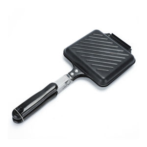 【HRFS】 Breakfast Waffle Baking Pan Detachable Foldable Grill Frying Pan Iron Grilled Rapid Heating Household Kitchen Accessories