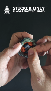 Beyblade X Bit Beast Sticker