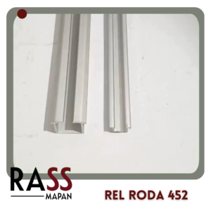 Rel Sliding SD AS 452 453 Lemari Pintu Sliding Slow Motion Soft Closing Huben