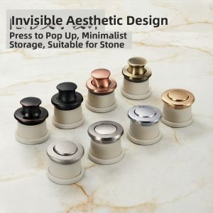 FEIZHUXIANSEN | Press-to-Open Invisible Door Handle For Firebox