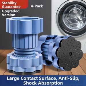 NAIFUNA | Non-slip Anti-vibration Quiet Adjustable Height Washer Pedestal Stand