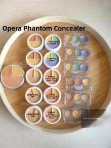 Limited Edition Three-Color Large Concealer Opera Ghost Corrective Color under Eye Circles Tear Groove Makeup Tool
