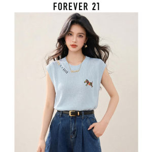 Forever 21 | Sleeveless Thin Embroidered Knit Vest