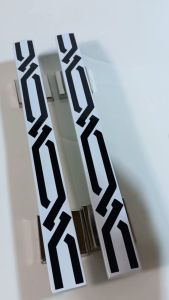 Gagang Handle Pintu Minimalis & Lock Body Kunci: Pilihan Panjang 33cm, 45cm, dan 60cm