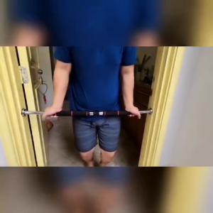 SG 💪Pull Up Bar Up To 200kg 60-130cm Adjustable Door Wall Mounting Home Chin Up Bar No Drilling required exercise fitness