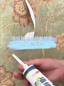 MOWEI | Wallpaper Repair Glue for Peeling Borders Fixing