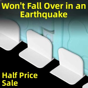 No-Drill Anti-Tip Furniture Anchors Kitchen Sofa Cushion Fixing Clips Wall-Mounted Right Angle Stabilizers Child Safety PVC