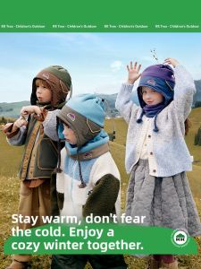 Kocotree | Winter Childrens Hat Windproof Ear Protection Warm