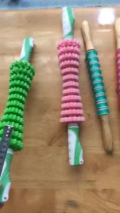 Thanh Lăn Massage 12 Răng Hỗ Trợ Giảm Mỡ Bụng Tay Chân