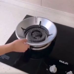 🌟ขายดี🌟ที่ครอบเตาแก๊ส 🌟ที่บังลมเตาแก๊ส🌟 ฝาครอบเตาแก๊ส กันลมเตาแก๊ส ขาเตาแก๊ส กันลม ใช้ได้กับวางเตาชนิด3/4/5ขา 💥 ฮันนี่มีนาช้อป