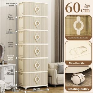 ZHUOLESHI | Folding Clothing Storage Cabinet