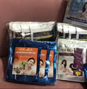 Tắm trắng toàn thân cao cấp Ngọc Trai Olika Đủ mùi
