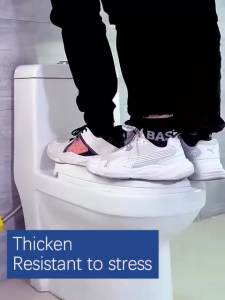 【toilet seat cover】Increased thickness to prevent breakage. toilet seat cover.Available for all brands.toilet cover seat. Cover Quiet Toilet Cover Standard Toilet Seat. Bathroom Home 马桶盖