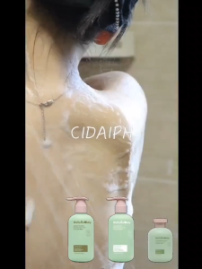 Hello Beauty 500ml Perfumed Anti-Dandruff Shampoo and Whitening Body Wash Combine Moisturizing and Long-lasting Scents