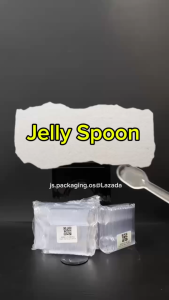Dessert Spoon Plastic / Clear Jelly Spoon / Transparent Jelly Spoon / Ice Cream Spoon 50Pcs/100Pcs/200Pcs
