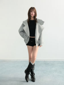 ARCG | Oversized Thickened Gray Hoodie Jacket