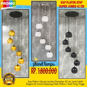 Lampu Gantung Hias Void Tangga & Ruang Tamu Minimalis