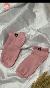 (40Rb Isi 20 Pasang) Kaos Kaki Pendek Motif Bear Mix