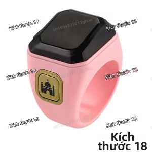 Nhẫn Thông Minh Kỹ Thuật Số Zikr Tích Hợp Bluetooth Ứng Dụng Đếm Tasbih Nhắc Nhở Thời Gian Cầu Nguyện Rung Báo Theo Dõi Hoạt Động Bằng Hợp Kim HT30 Dành Cho Người Hồi Giáo