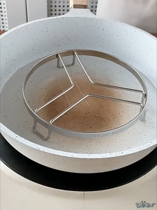 Stackable Stainless Steel Steaming Rack Round Thickened Egg Steaming Tray Easy To Clean Food Grade Steaming Pot Stand Dumplings