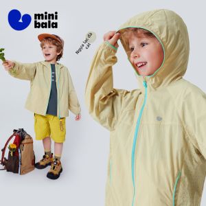 MINI BALA | Bộ Áo T-shirt và Quần Ngắn Chống Nắng Cho Bố Trẻ