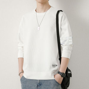 TUCANO | Long Sleeve Waffle Knit Loose Casual Round Neck T-Shirt