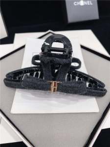 Large Shark Clip Korean Style Fashion High-End Woolen Butterfly Knot Hair Scrunchie Elegant Elegance Back of Head Bun Clip