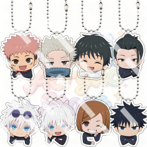 Bandai | Móc Khóa Acrylic Anime Jujutsu Kaisen Tự Làm Sáng Tạo Hình Suguru Geto Yuta Okkotsu Mặt Dây Chuyền Ba Lô Hoạt Hình Dành Cho Fan