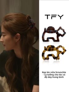 TFY | Fall/Winter Half-Up Hairstyle Acetate Hair Clip Cute Medium Size